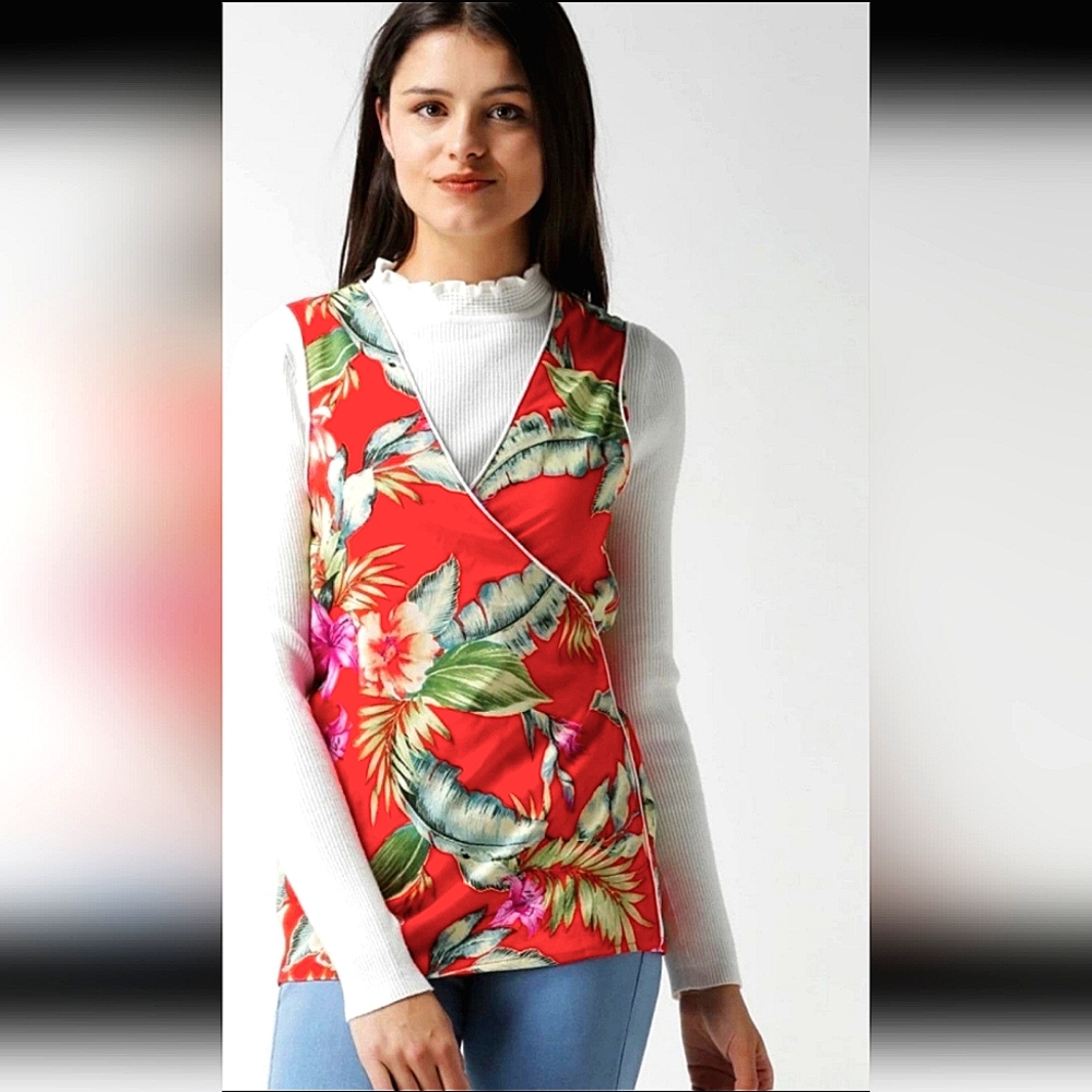 Forever 21 Floral Wrap